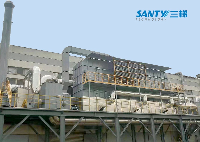 蓄熱式焚燒爐RTO（三梯環境）