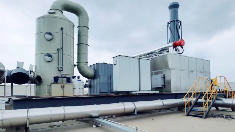 寧波某電子材料公司 沸石轉(zhuǎn)輪+催化燃燒CO 廢氣治理案例