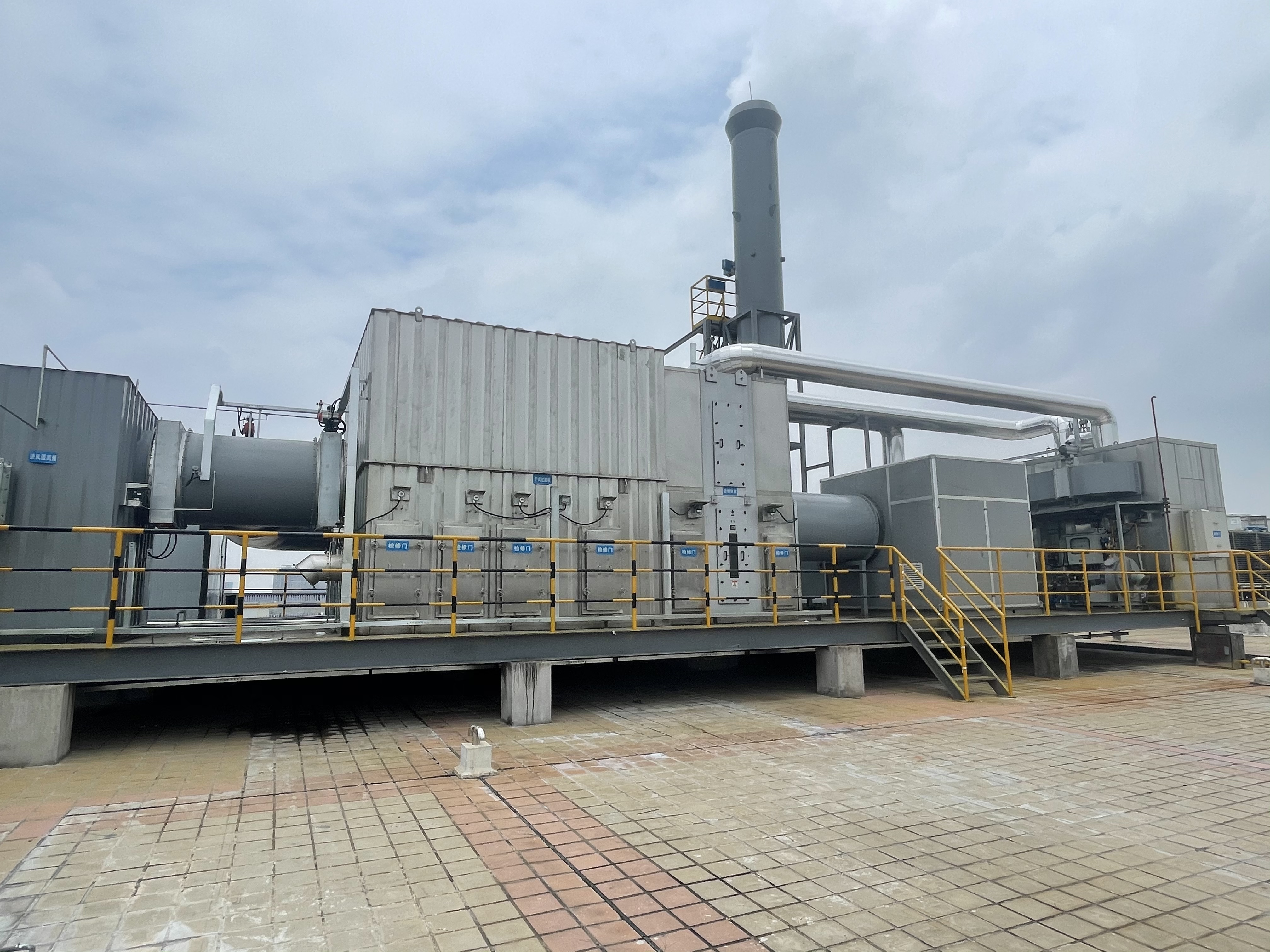 沸石轉輪+催化燃燒CO