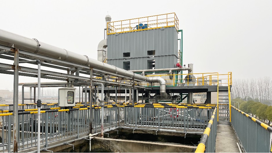 常熟某生物公司  蓄熱式催化氧化爐(RCO) 廢氣治理案例（一期）