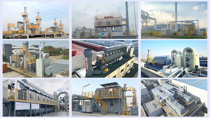 廢氣治理案例（三梯環境）