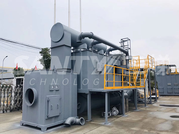 RCO催化燃燒廢氣處理裝置，催化燃燒裝置rco特點(diǎn) 三梯環(huán)境