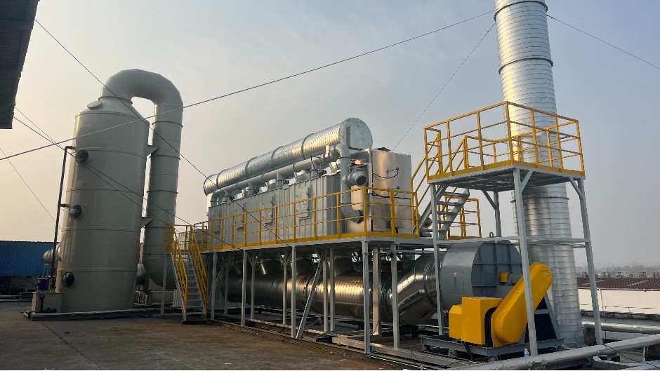 蕪湖某科技公司活性炭吸脫附co 廢氣治理案例