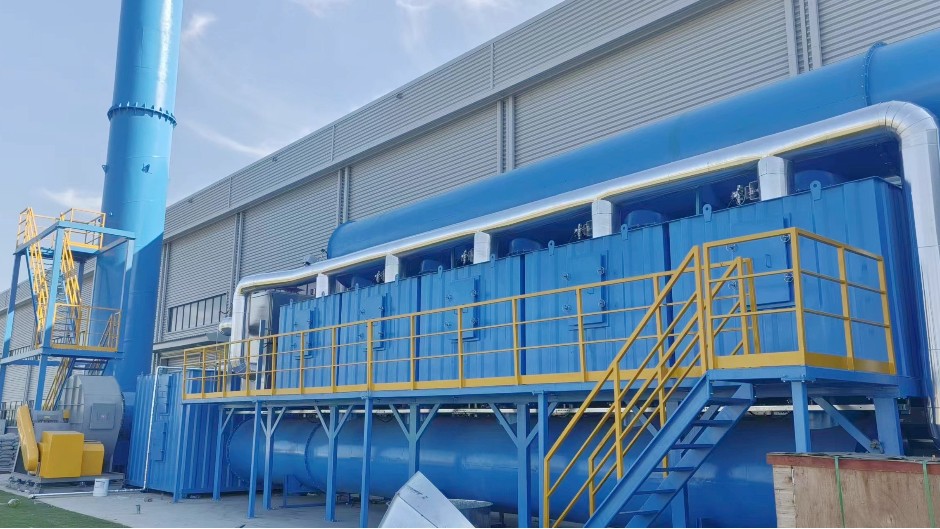 安徽某工業廢氣治理案例